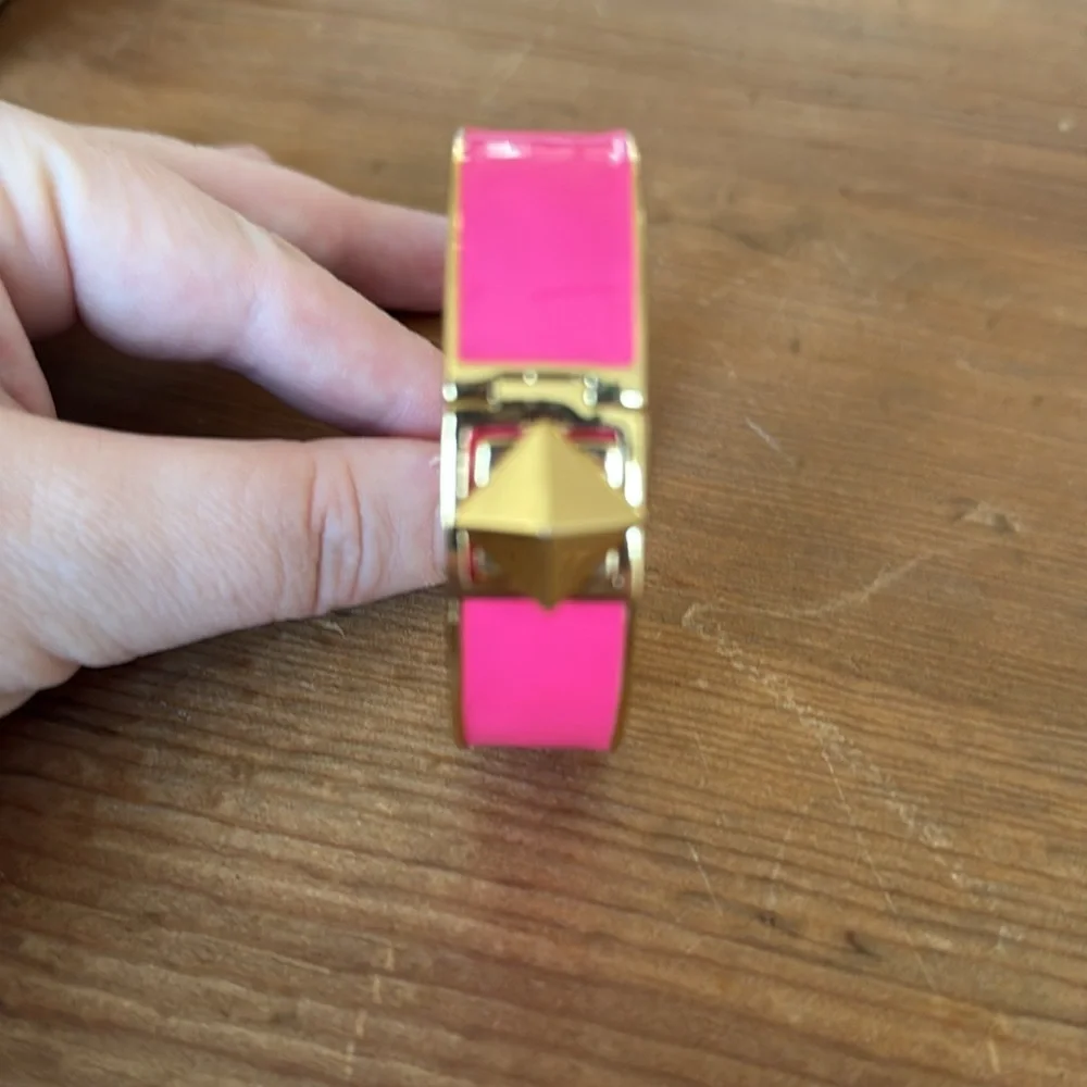 Kate Spade Pyramid Stud Turn-Lock Bangle - Picture 3 of 8
